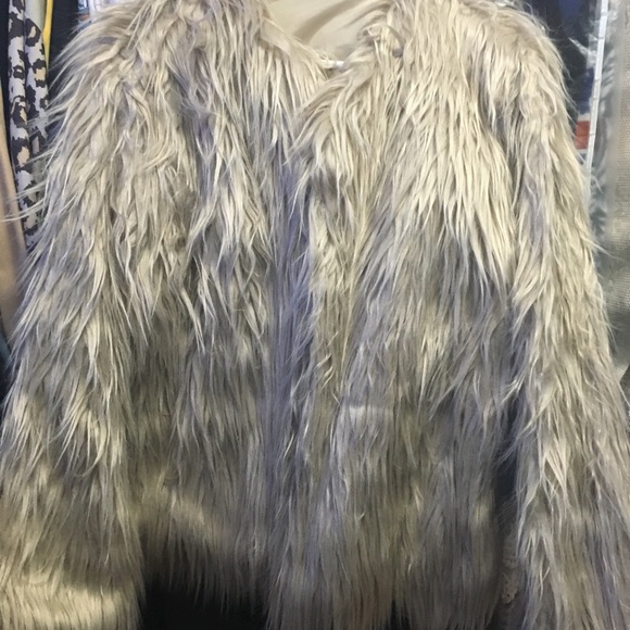 New women’s carrie silver gray jacket size large - Picture 2 of 2